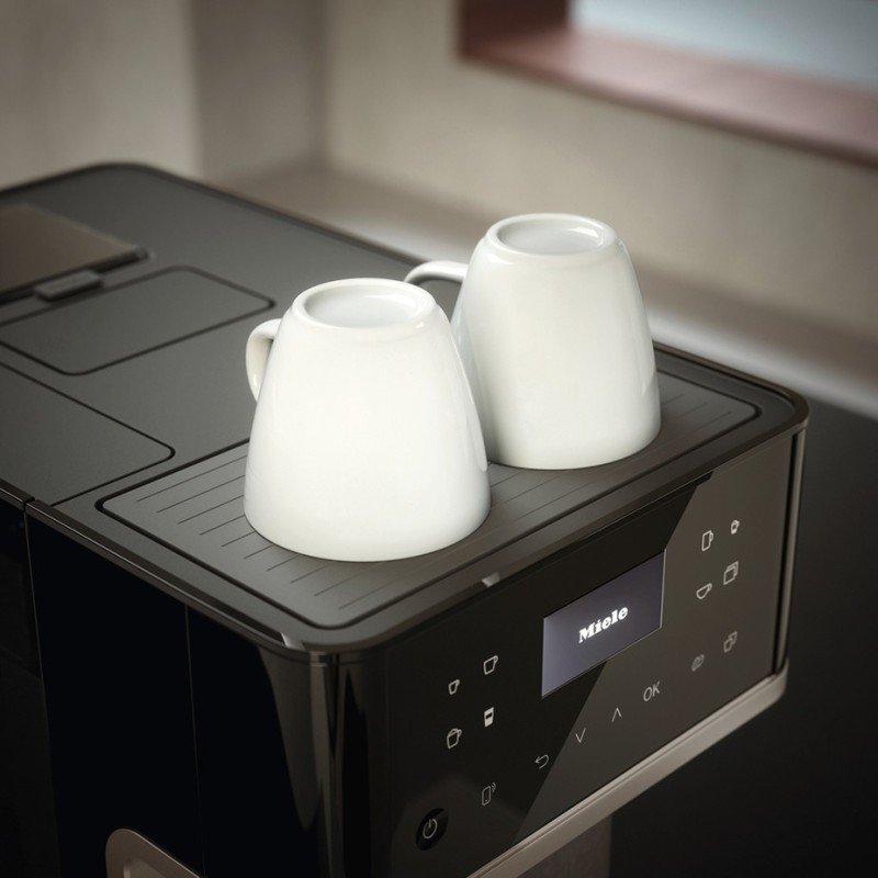 Miele CM 6360 MilkPerfection Obsidiansort CleanSteelMetallic