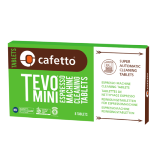 Cafetto Tevo Mini Rensetabletter 8 stk