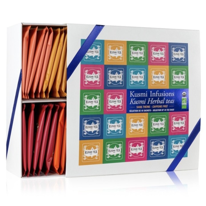 Kusmi Gaveæske Økologisk - 45 tebreve