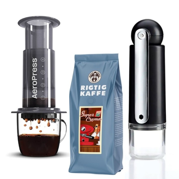 AeroPress Coffeemaker - Køb Aeropress kaffebryggeren her