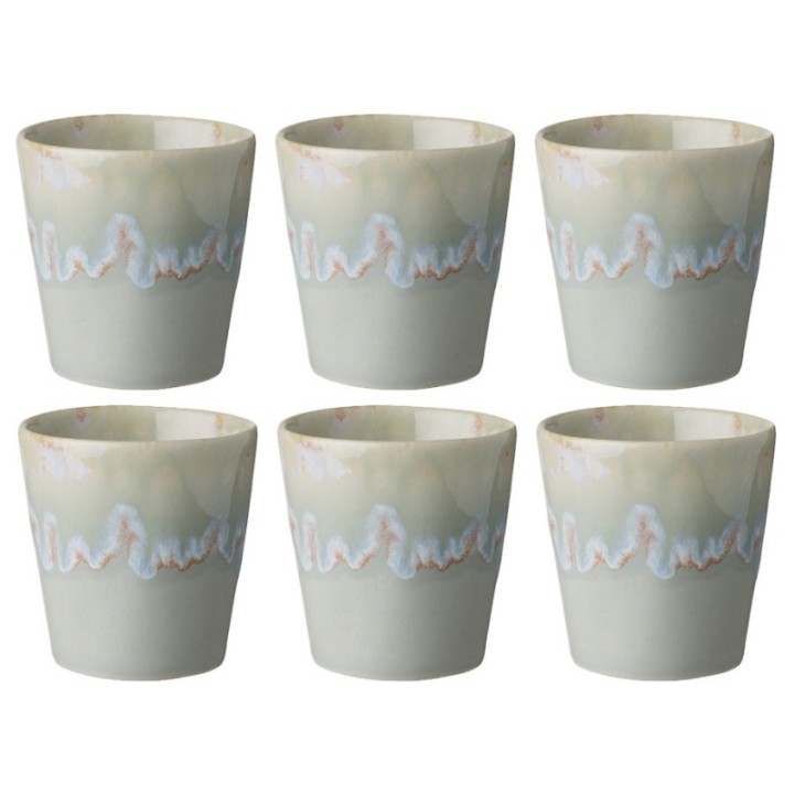 Costa Nova Gres Krus 21 cl 6 Stk Grå