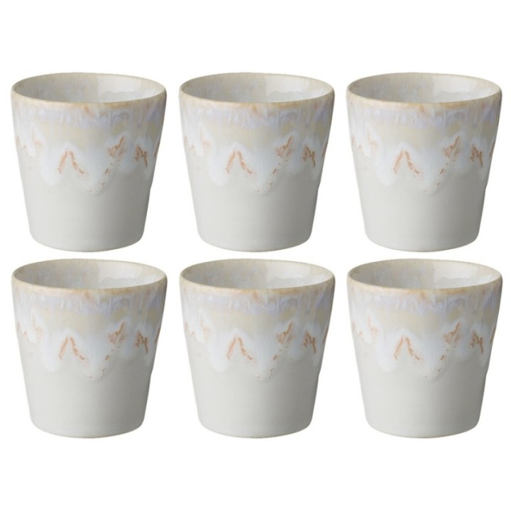 Costa Nova Gres Krus 21 cl 6 Stk Hvid