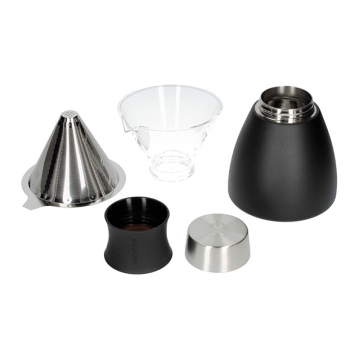 Asobu Isoleret Pour Over Kaffebrygger Sort