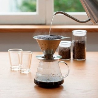 Hario V60-02 Metal Dripper 2 Kop.