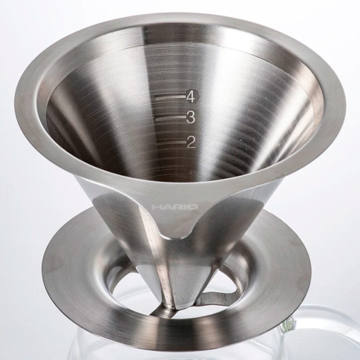 Hario V60-02 Metal Dripper 2 Kop.