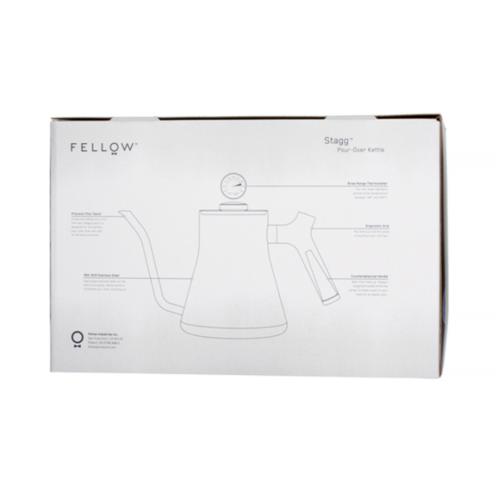 Fellow Stagg Kedel Mat Hvid 1 L