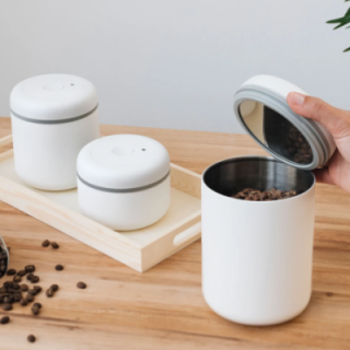 Fellow Atmos Vakuum Stålbeholder Mat Hvid 0,7 L