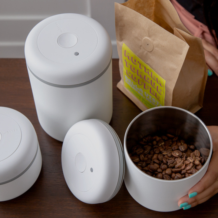 Fellow Atmos Vakuum Stålbeholder Mat Hvid 0,7 L