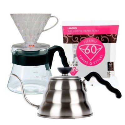 Hario V60 Filterbryg Startsæt m. Serveringskande