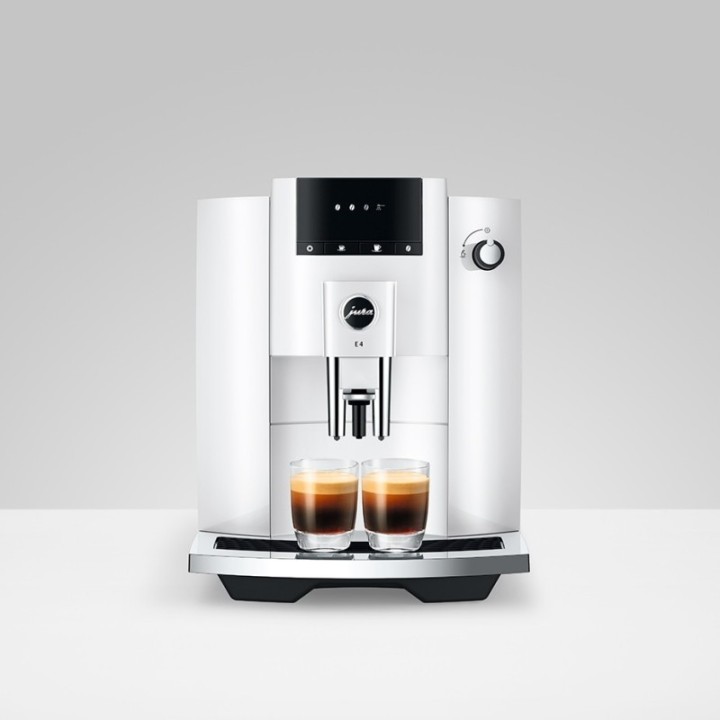 Jura E4 (EA) Piano White Espressomaskine