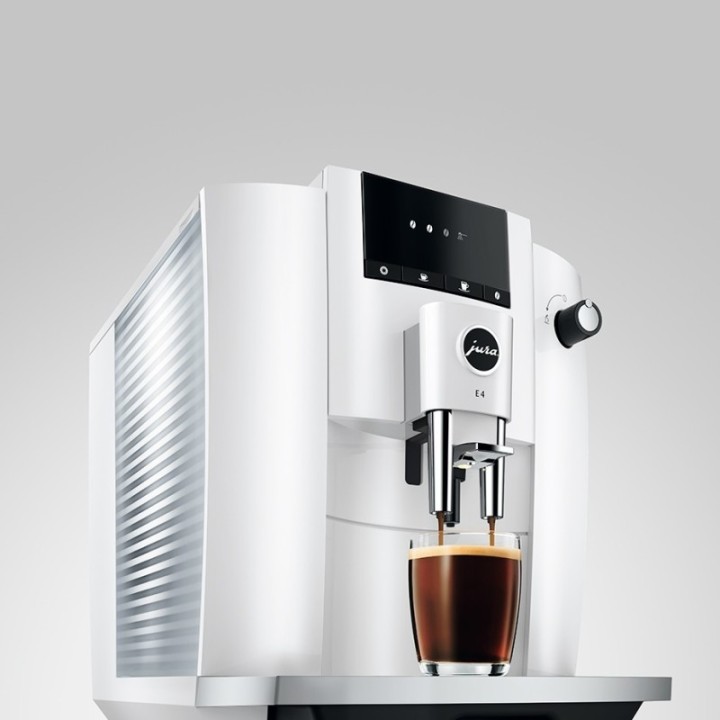 Jura E4 (EA) Piano White Espressomaskine