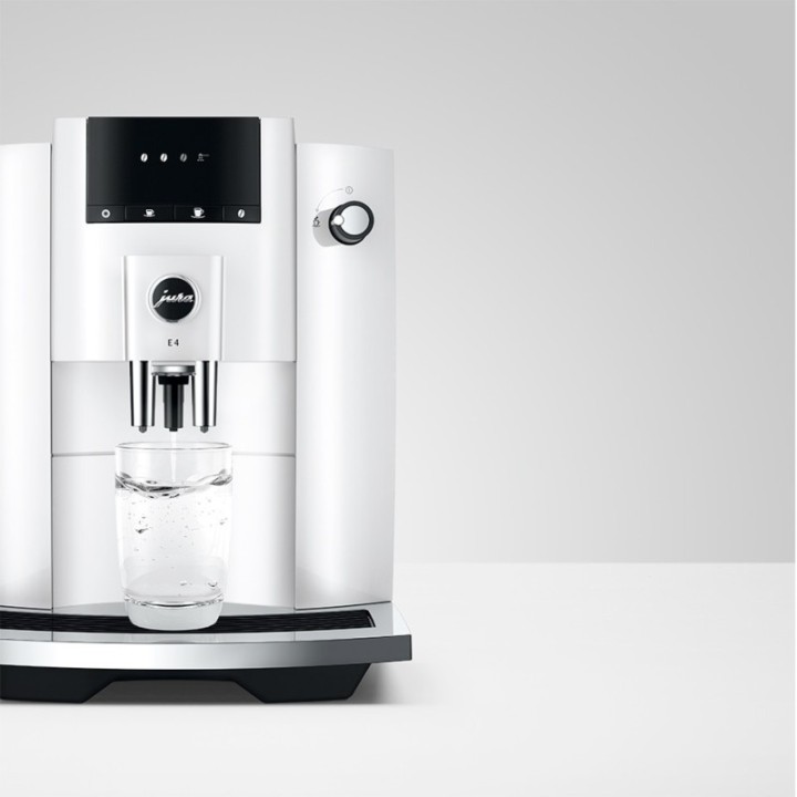 Jura E4 (EA) Piano White Espressomaskine