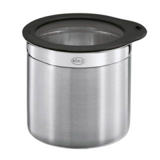 Rösle Kaffebeholder 1,4 L Stål/Sort