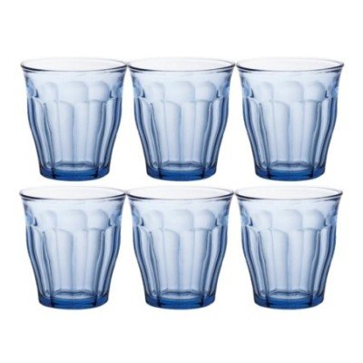 Duralex Picardie Caféglas 22 cl 6 Stk Blå