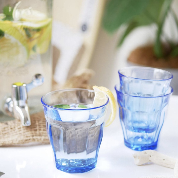 Duralex Picardie Caféglas 22 cl 6 Stk Blå