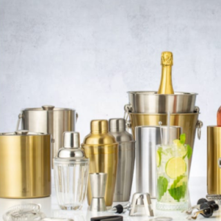 Viners Cocktail Shaker 0,28 L Glas/Stål