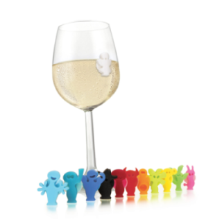 Vacu Vin Glasmarkører 12 stk.