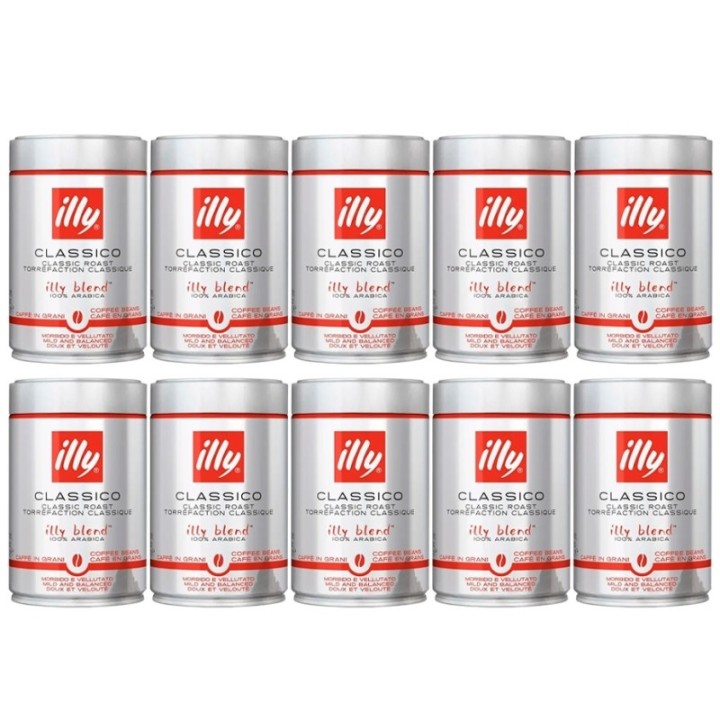 Illy Espresso Classico 250g Hele Kaffebønner