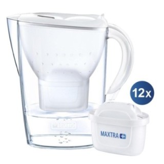BRITA Marella 2,4L Hvid inkl. 12 Maxtra+ Filter