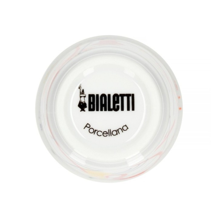 Bialetti Arte Espressokopper 4 Stk Motiver