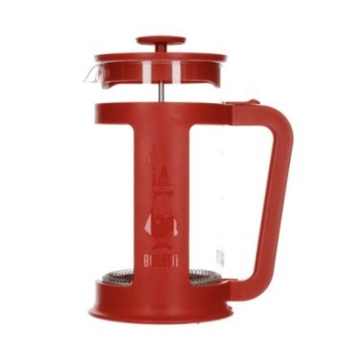 Bialetti Smart 3 Kop. Stempelkande Rød
