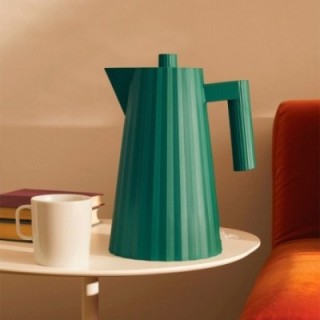 Alessi Plissé Elkedel 1,7 L Grøn