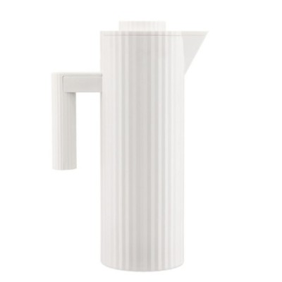 Alessi Plissé Termokande 1L Hvid
