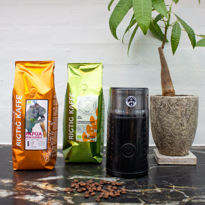 House of Barista Elektrisk Kaffemølle Inkl. 5kg Super Crema