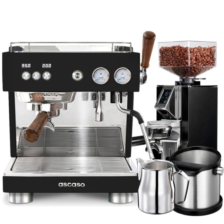 Ascaso Baby T Plus Sort - Professionel Espressomaskine