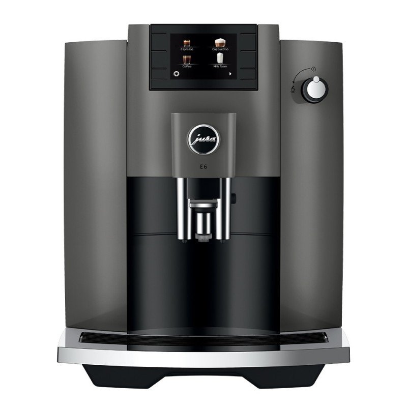 Jura E6 (EC) Dark Inox Espressomaskine Inkl. Startpakke