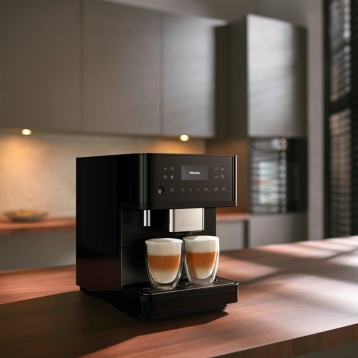 Miele CM 6560 MilkPerfection Obsidiansort PearlFinish Espressomaskine