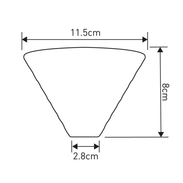 Loveramics Brewers Strong Dripper Hvid 2 Kop.