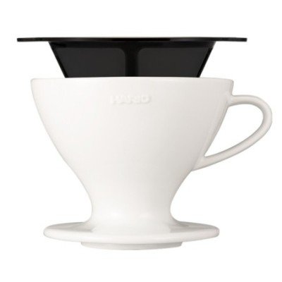 Hario W60-02 Keramik Dripper Hvid 2 Kop.