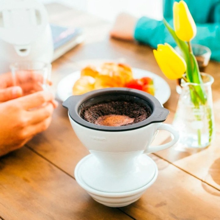 Hario V60-02 Keramik Dripper Pink 2 Kop.