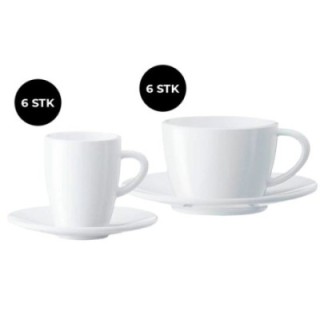 Jura Espresso- og Cappuccinokopper 12 Stk