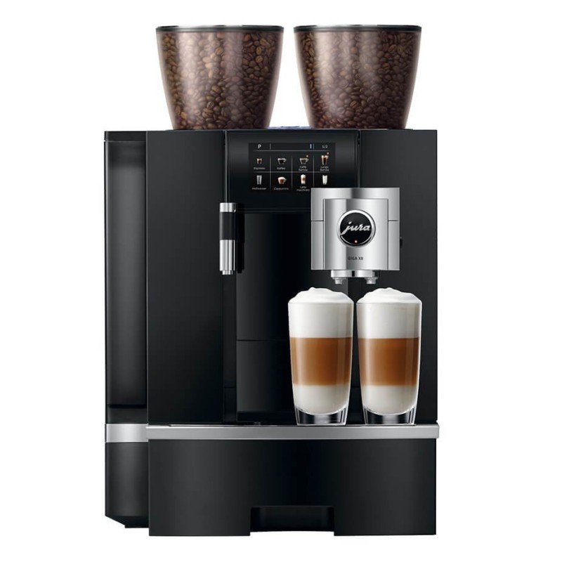 Jura Giga X8 (EA) Alu Black Espressomaskine Inkl. Cool Control, Pleje, Kaffe & Opsætning