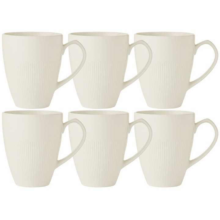 Colormix Krus 0,32L 6 stk. Hvid