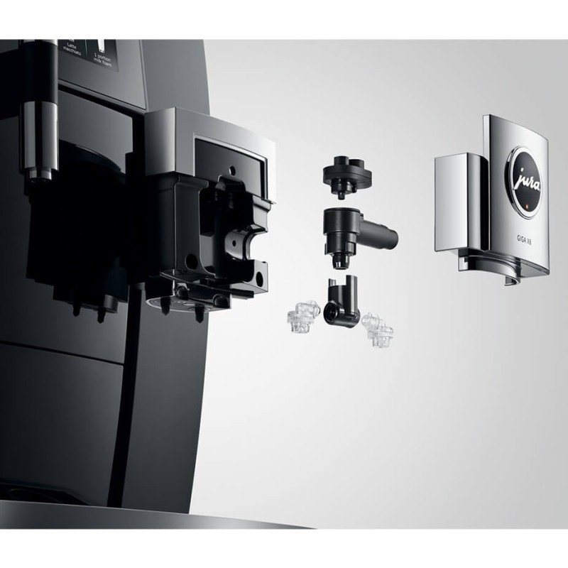 Jura Giga X8 (EA) Alu Black Espressomaskine Inkl. Cool Control, Pleje, Kaffe & Opsætning
