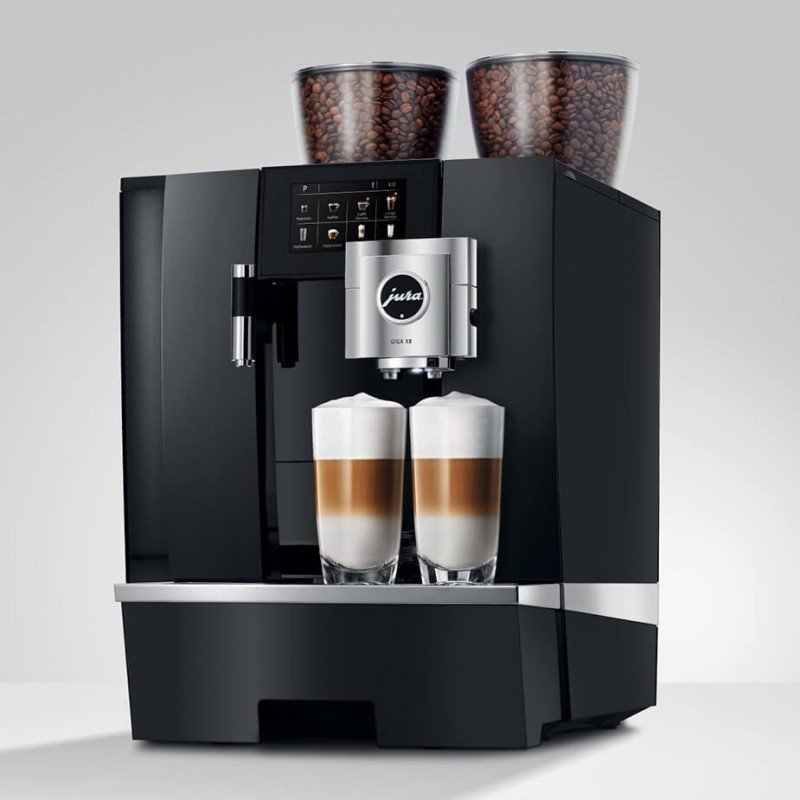 Jura Giga X8 (EA) Espressomaskine Inkl. 2,5L Cooler, Pleje & 12kg Kaffe
