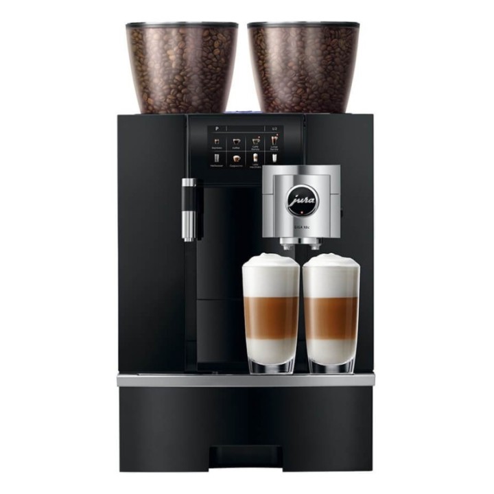 Jura Giga X8c (EB) Alu Black Espressomaskine Inkl. 2,5L Cooler, Pleje, 12kg Kaffe & Opsætning