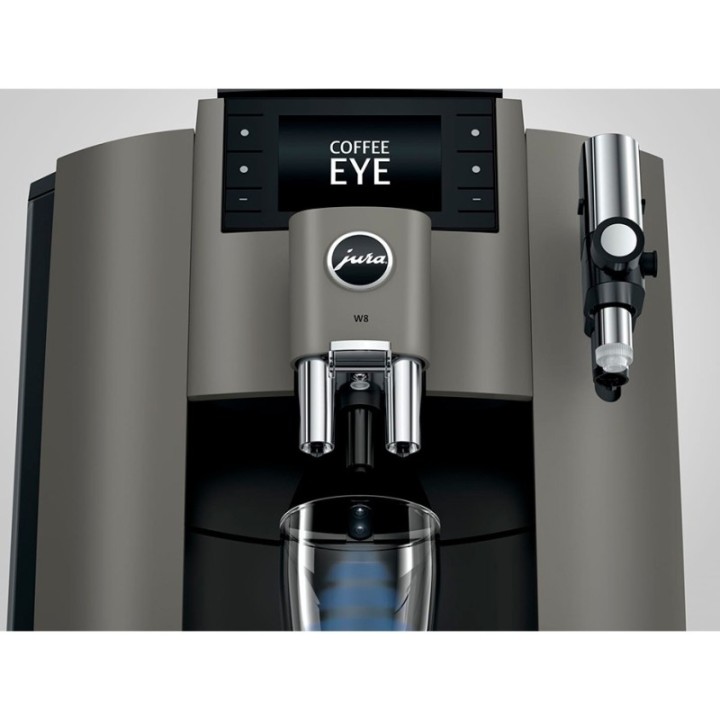 Jura W8 (EA) Espressomaskine Inkl. 2,5L Cooler, Pleje, Kopper & 6kg Kaffe