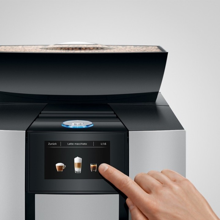 Jura Giga X3c (EB) Alu Espressomaskine Inkl. 2,5L Cooler, Pleje, 12kg Kaffe & Opsætning