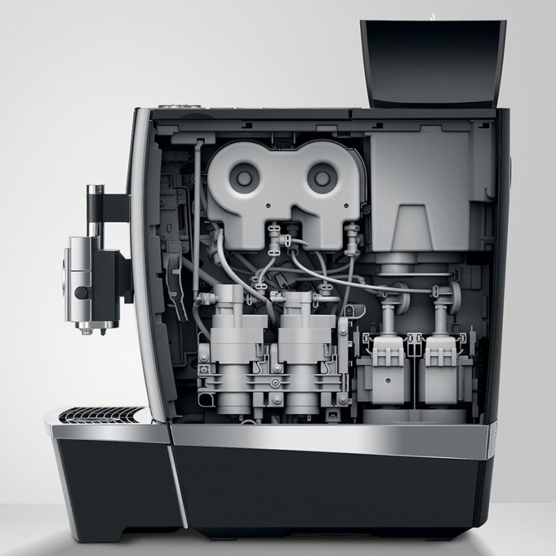 Jura Giga X3c (EB) Alu Espressomaskine Inkl. 2,5L Cooler, Pleje & 12kg Kaffe