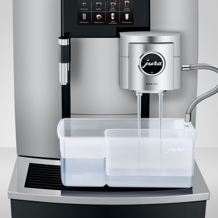 Jura Giga X3c (EB) Alu Espressomaskine Inkl. 1L Cooler, Pleje & 12kg Kaffe