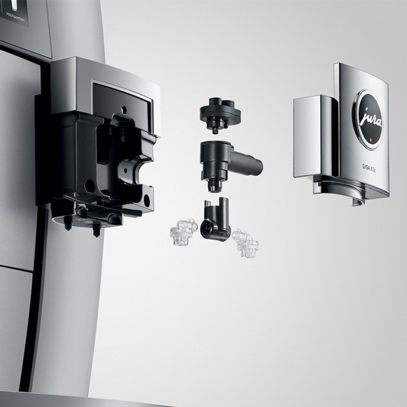 Jura Giga X3c (EB) Alu Espressomaskine Inkl. 1L Cooler, Pleje & 12kg Kaffe