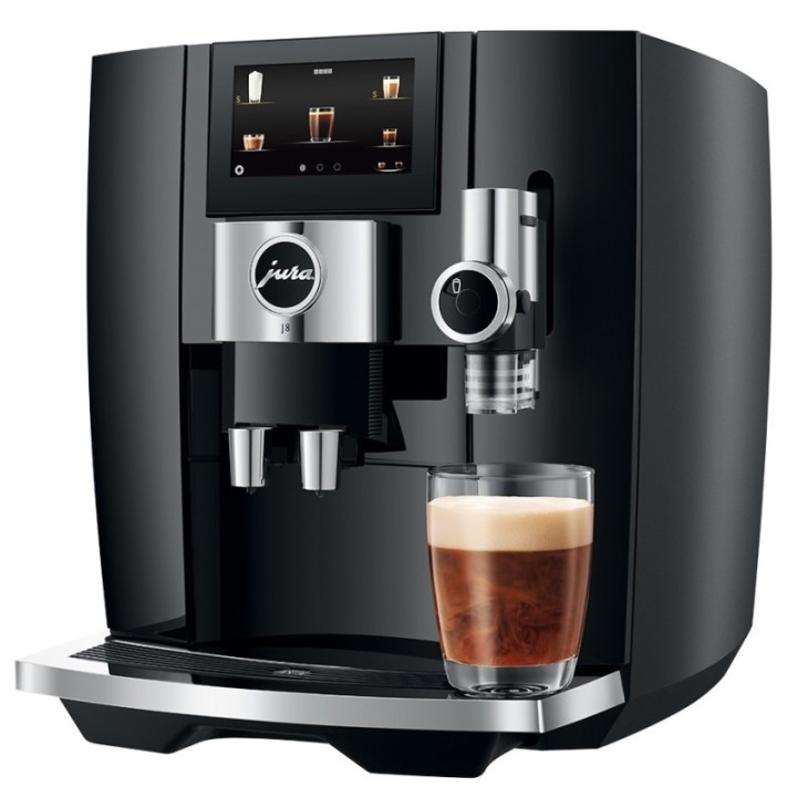 Jura J8 (EA) Piano Black Espressomaskine Inkl. Startpakke
