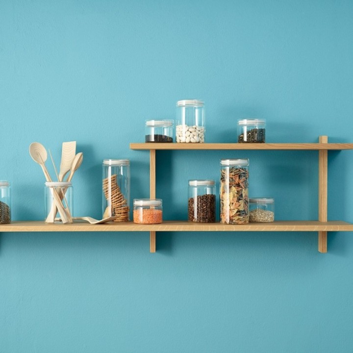 RIG-TIG Store-It Opbevaringsglas 0,5L Grå