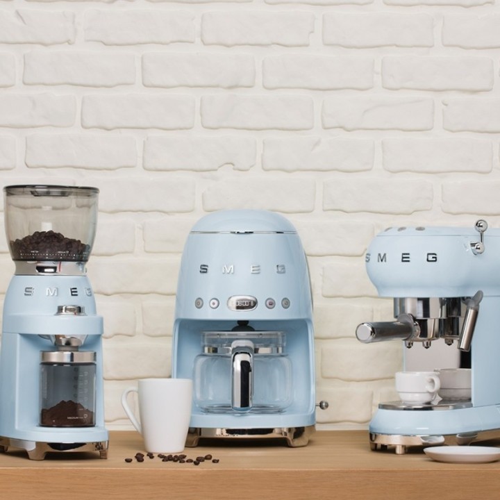 Smeg DCF02PBEU Drip Kaffemaskine Pastelblå