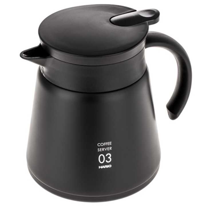Hario V60-03 Rustfrit Stål Server 0,8L Sort Hario V60-03 Rustfrit Stål Server 0,8L Sort