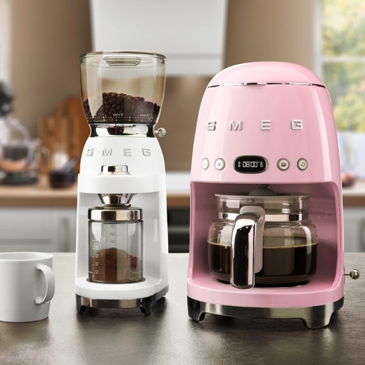 Smeg DCF02PKEU Drip Kaffemaskine Rosa